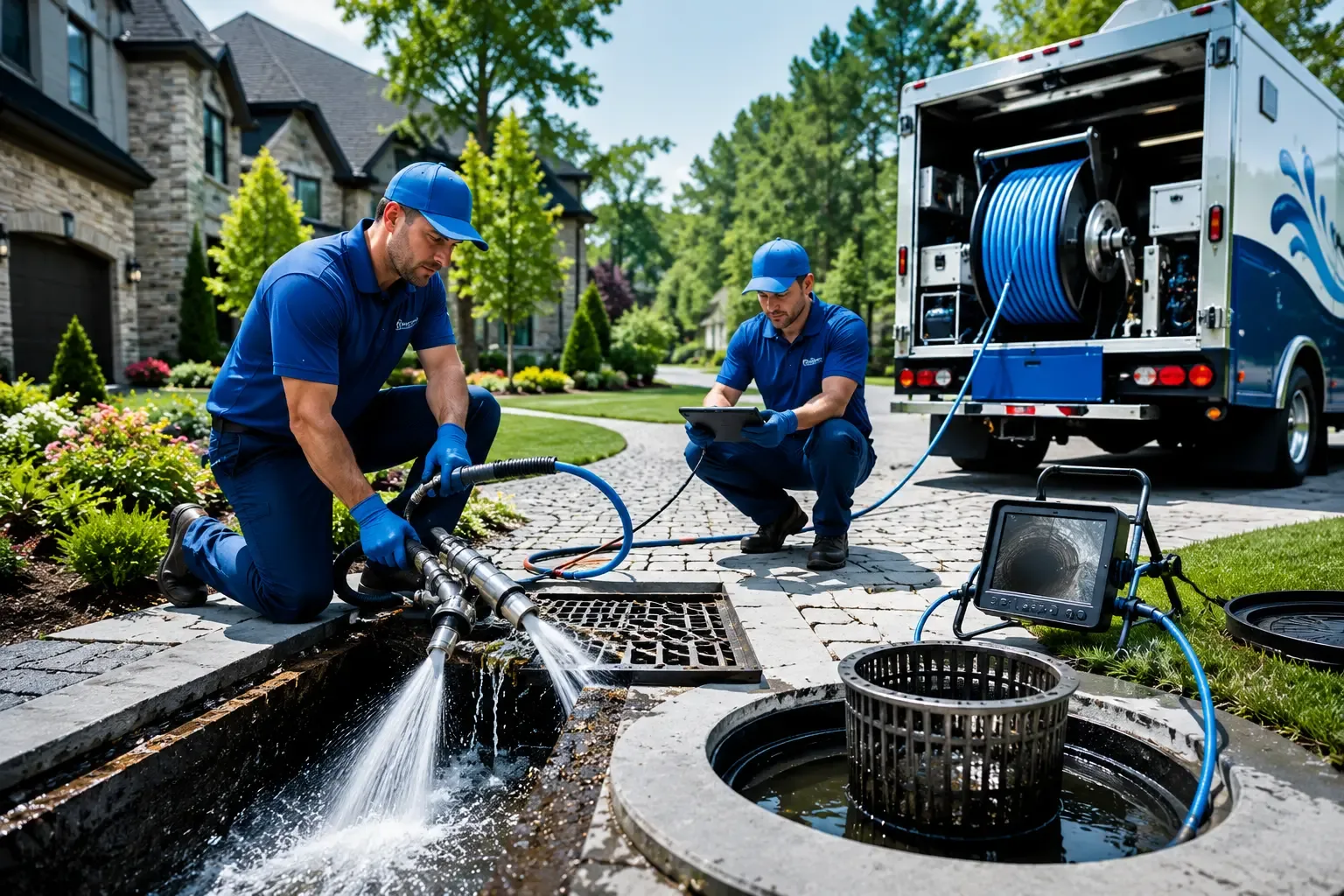 Local outdoor drain cleaning professionals in Burnet, TX