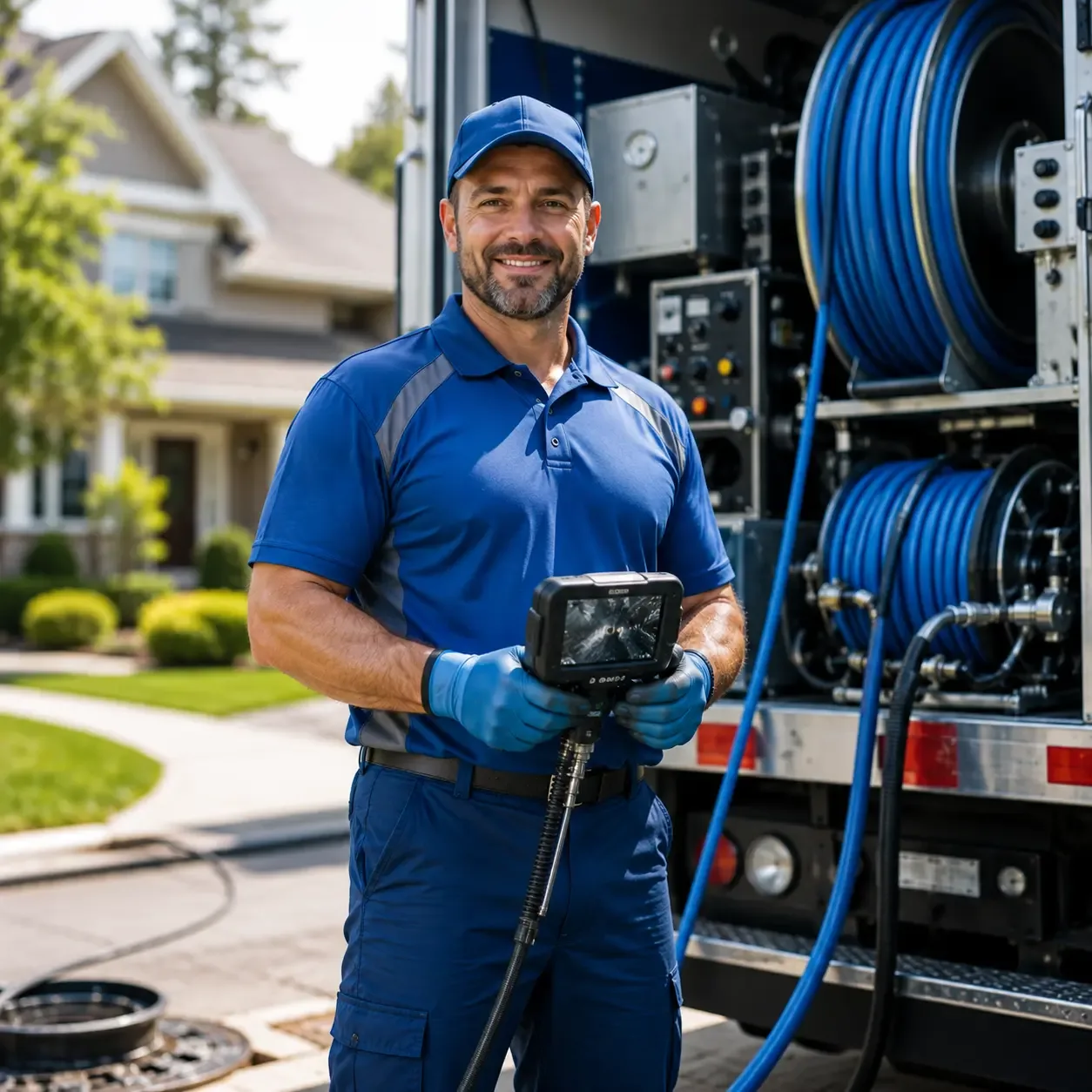 Local outdoor drain cleaning specialists in Burnet, TX